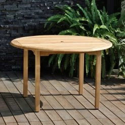 World Market Windsong Round Teak Outdoor Dining Table 5 World Market Windsong Round Teak Outdoor Dining Table -Outdoor Elegant Store unnamed file 2643