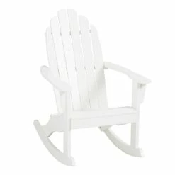 World Market Slatted Wood Adirondack Rocking Chair -Outdoor Elegant Store unnamed file 27