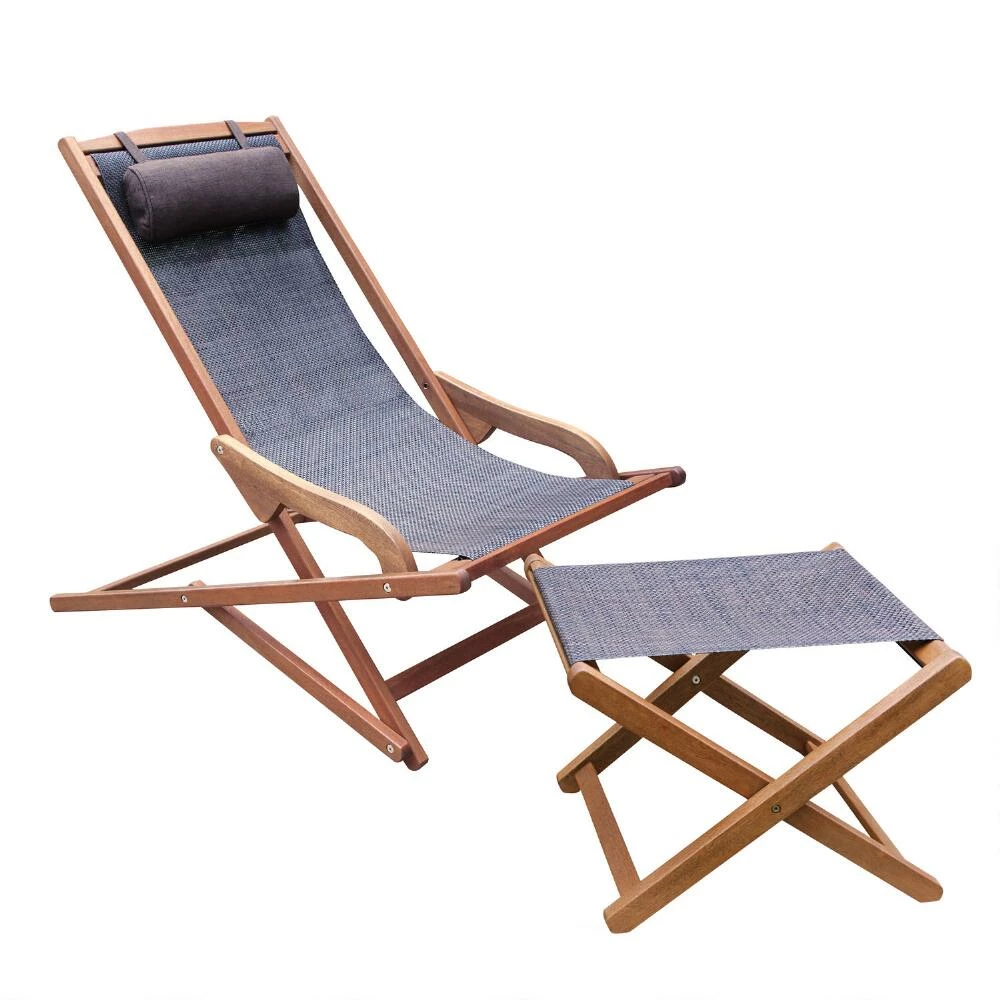 World Market Lanai Dark Brown All Weather Wicker Sling Lounger Chair 7 World Market Lanai Dark Brown All Weather Wicker Sling Lounger Chair - Image 5