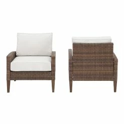 World Market Capella All Weather Wicker Outdoor Armchair Set of 2 -Outdoor Elegant Store unnamed file 2705