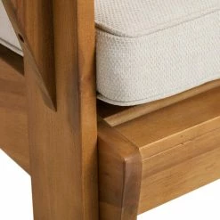 World Market Kapari Natural Acacia Wood Outdoor Chair with Cushion -Outdoor Elegant Store unnamed file 2740