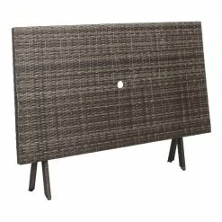 World Market Afton All Weather Wicker Outdoor Folding Table -Outdoor Elegant Store unnamed file 2773