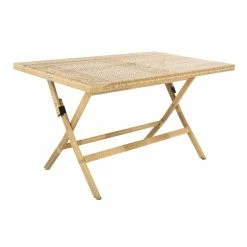 World Market Afton All Weather Wicker Outdoor Folding Table -Outdoor Elegant Store unnamed file 2776