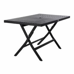 World Market Afton All Weather Wicker Outdoor Folding Table -Outdoor Elegant Store unnamed file 2777