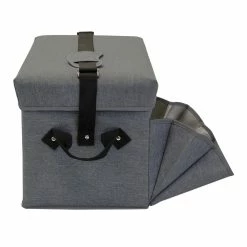 World Market Picnic Time Gray Ottoman Cooler -Outdoor Elegant Store unnamed file 2785