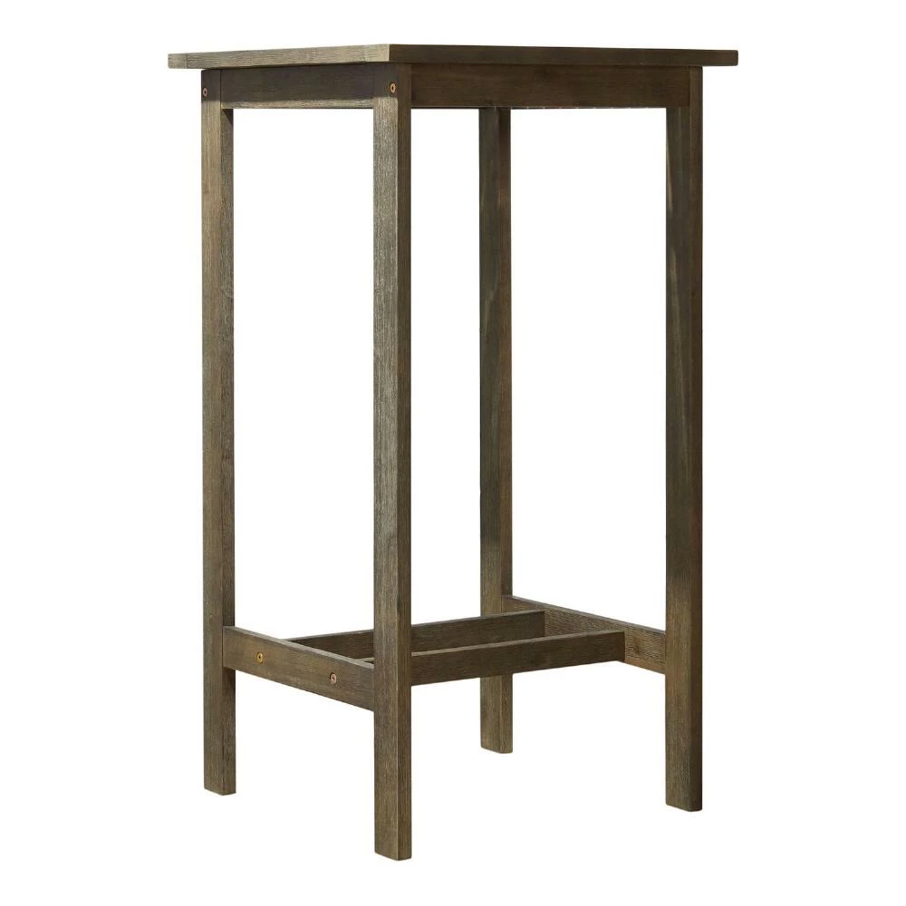 World Market Thomas Distressed Driftwood Outdoor Pub Dining Table 3 World Market Thomas Distressed Driftwood Outdoor Pub Dining Table