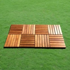 World Market Acacia Wood 6-Slat Interlocking Deck Tiles, 10-Count 11 World Market Acacia Wood 6-Slat Interlocking Deck Tiles, 10-Count -Outdoor Elegant Store unnamed file 2817