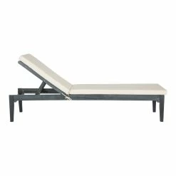 World Market Acacia Wood Outdoor Chaise Lounge with Cushion -Outdoor Elegant Store unnamed file 2820