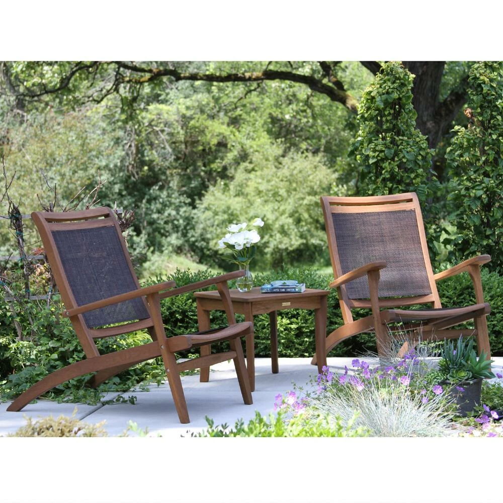 World Market Erich Gray All Weather Wicker Sling Outdoor Lounge Chair 9 World Market Erich Gray All Weather Wicker Sling Outdoor Lounge Chair - Image 7
