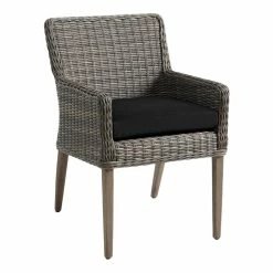 World Market Sunbrella Black Canvas Gusseted Outdoor Chair Cushion 9 World Market Sunbrella Black Canvas Gusseted Outdoor Chair Cushion -Outdoor Elegant Store unnamed file 2862