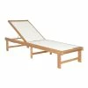 World Market Virden Acacia Wood and Textilene Outdoor Chaise Lounge -Outdoor Elegant Store unnamed file 2873