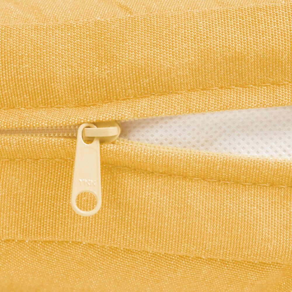 World Market Sunbrella Buttercup Canvas Outdoor Chair Cushion 5 World Market Sunbrella Buttercup Canvas Outdoor Chair Cushion - Image 3