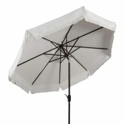 World Market 9 Ft Tilting Patio Umbrella with Fringe -Outdoor Elegant Store unnamed file 2911