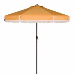 World Market 9 Ft Tilting Patio Umbrella with Fringe -Outdoor Elegant Store unnamed file 2914