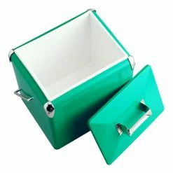 World Market Aqua Retro Drink Cooler -Outdoor Elegant Store unnamed file 2933