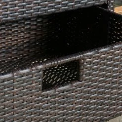 World Market Lesley All Weather 2 Tier Outdoor Bar Cart with Ice Bucket -Outdoor Elegant Store unnamed file 2969