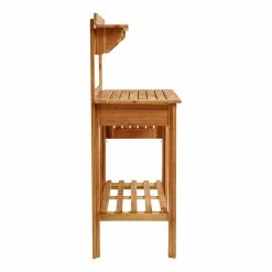 World Market Natural Wood Outdoor Potting Bench -Outdoor Elegant Store unnamed file 298