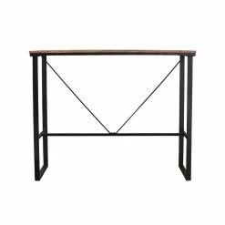 World Market Napa Metal and Acacia Outdoor Pub Dining Table -Outdoor Elegant Store unnamed file 2982
