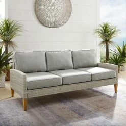 World Market Capella Gray All Weather Wicker Outdoor Couch 8 World Market Capella Gray All Weather Wicker Outdoor Couch -Outdoor Elegant Store unnamed file 3003