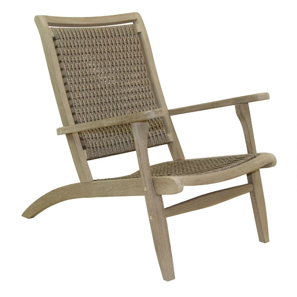 World Market Erich Graywash All Weather Wicker Outdoor Lounge Chair 3 World Market Erich Graywash All Weather Wicker Outdoor Lounge Chair