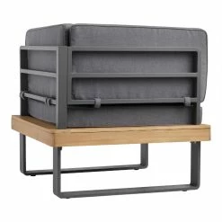World Market Alicante II Gray Metal and Wood Outdoor Sectional Corner -Outdoor Elegant Store unnamed file 303