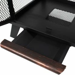 World Market Spruce Rubbed Bronze Steel Fire Pit House 15 World Market Spruce Rubbed Bronze Steel Fire Pit House -Outdoor Elegant Store unnamed file 3087