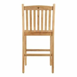 World Market Windsong Teak Outdoor Barstool Set of 2 -Outdoor Elegant Store unnamed file 3111
