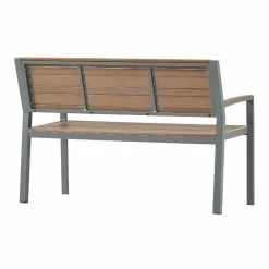 World Market Bebford Faux Wood and Aluminum 4 Piece Outdoor Furniture Set -Outdoor Elegant Store unnamed file 3146