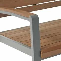 World Market Bebford Faux Wood and Aluminum 4 Piece Outdoor Furniture Set -Outdoor Elegant Store unnamed file 3147