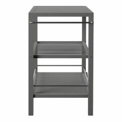 World Market Danville Graywash Acacia Wood and Metal Outdoor Bar Cart -Outdoor Elegant Store unnamed file 3158