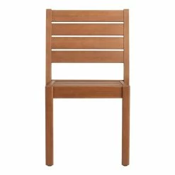 World Market Mariposa Acacia Wood Ladder Back Outdoor Dining Chair -Outdoor Elegant Store unnamed file 3165