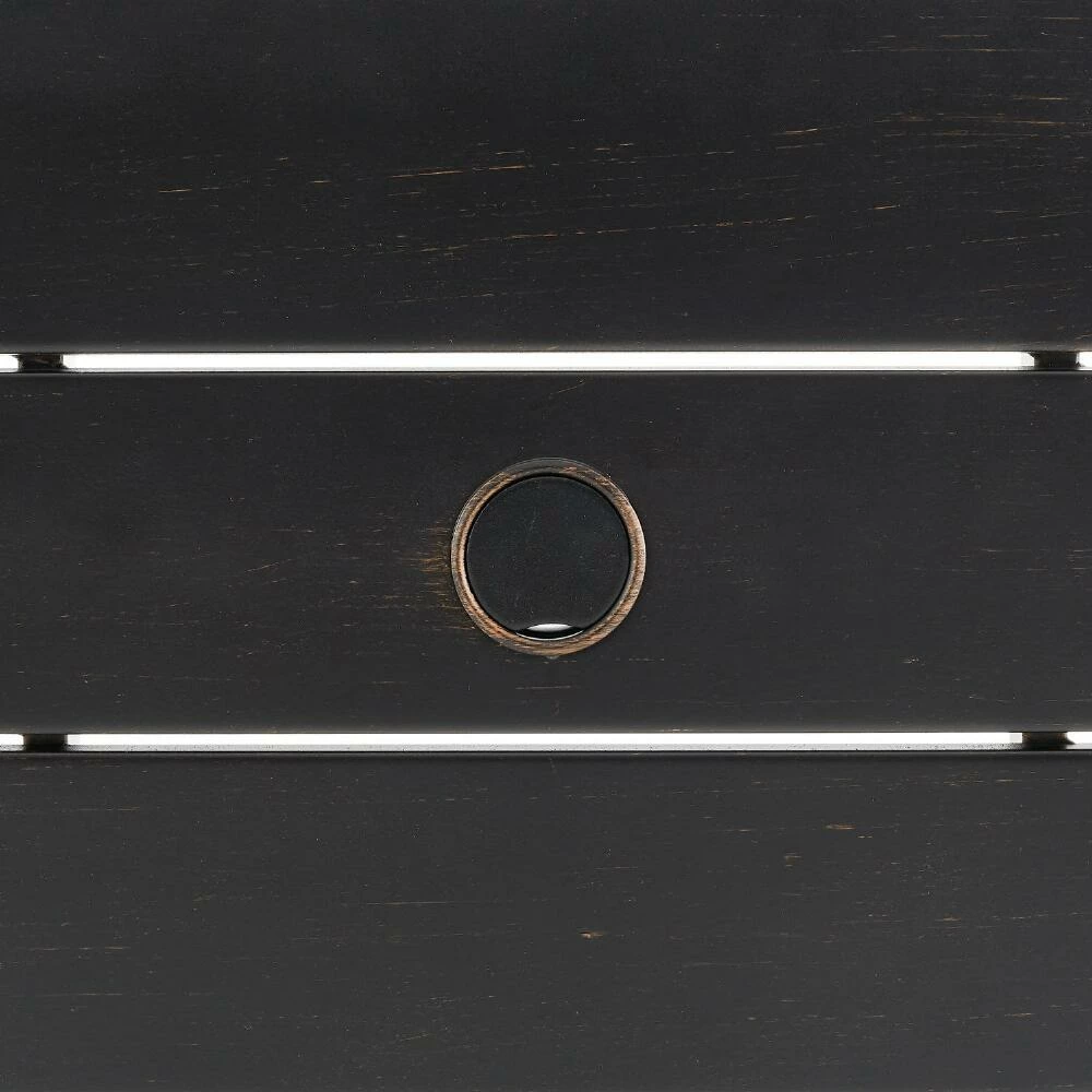 World Market Araceli Round Oil Rubbed Bronze 5 Piece Outdoor Dining Set 6 World Market Araceli Round Oil Rubbed Bronze 5 Piece Outdoor Dining Set - Image 4