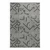 World Market La Paz Geo Black Modern Reversible Indoor Outdoor Rug -Outdoor Elegant Store unnamed file 3245