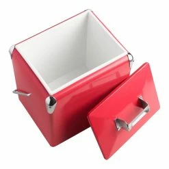 World Market Red Retro Drink Cooler -Outdoor Elegant Store unnamed file 3258