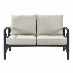 World Market Araceli Bronze Metal Outdoor Loveseat -Outdoor Elegant Store unnamed file 3263