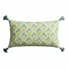 World Market Lovina Geo Green Print Indoor Outdoor Lumbar Pillow -Outdoor Elegant Store unnamed file 3269