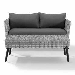 World Market Malique Gray All Weather Outdoor Loveseat & Coffee Table 10 World Market Malique Gray All Weather Outdoor Loveseat & Coffee Table -Outdoor Elegant Store unnamed file 3282