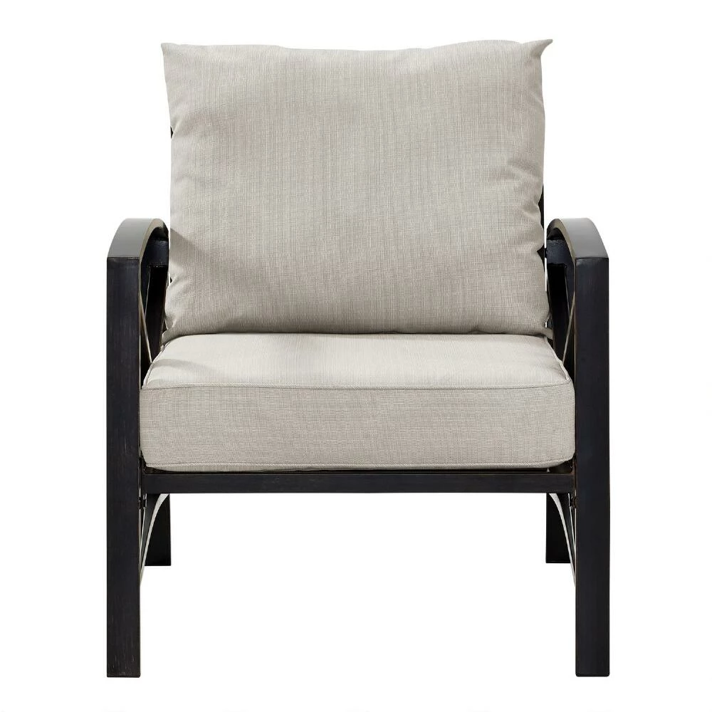 World Market Araceli Bronze Metal Outdoor Armchair 4 World Market Araceli Bronze Metal Outdoor Armchair - Image 2