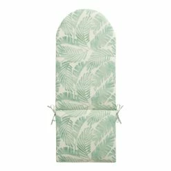 World Market Jakarta Palm Ivory and Green Adirondack Chair Cushion