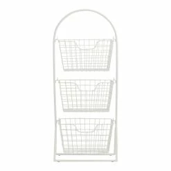 World Market White Wire Basket 3 Tier Wilson Storage Tower -Outdoor Elegant Store unnamed file 3376