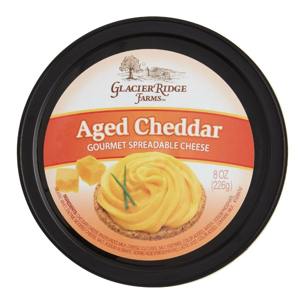 World Market Glacier Ridge Farms Aged Cheddar Spreadable Cheese 3 World Market Glacier Ridge Farms Aged Cheddar Spreadable Cheese
