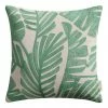 World Market Jakarta Palm Green and Ivory Indoor Outdoor Throw Pillow -Outdoor Elegant Store unnamed file 343
