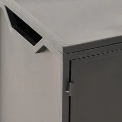 World Market Isra Dark Gray Concrete Bowl Gas Fire Pit with Tank Holder 11 World Market Isra Dark Gray Concrete Bowl Gas Fire Pit with Tank Holder -Outdoor Elegant Store unnamed file 3465