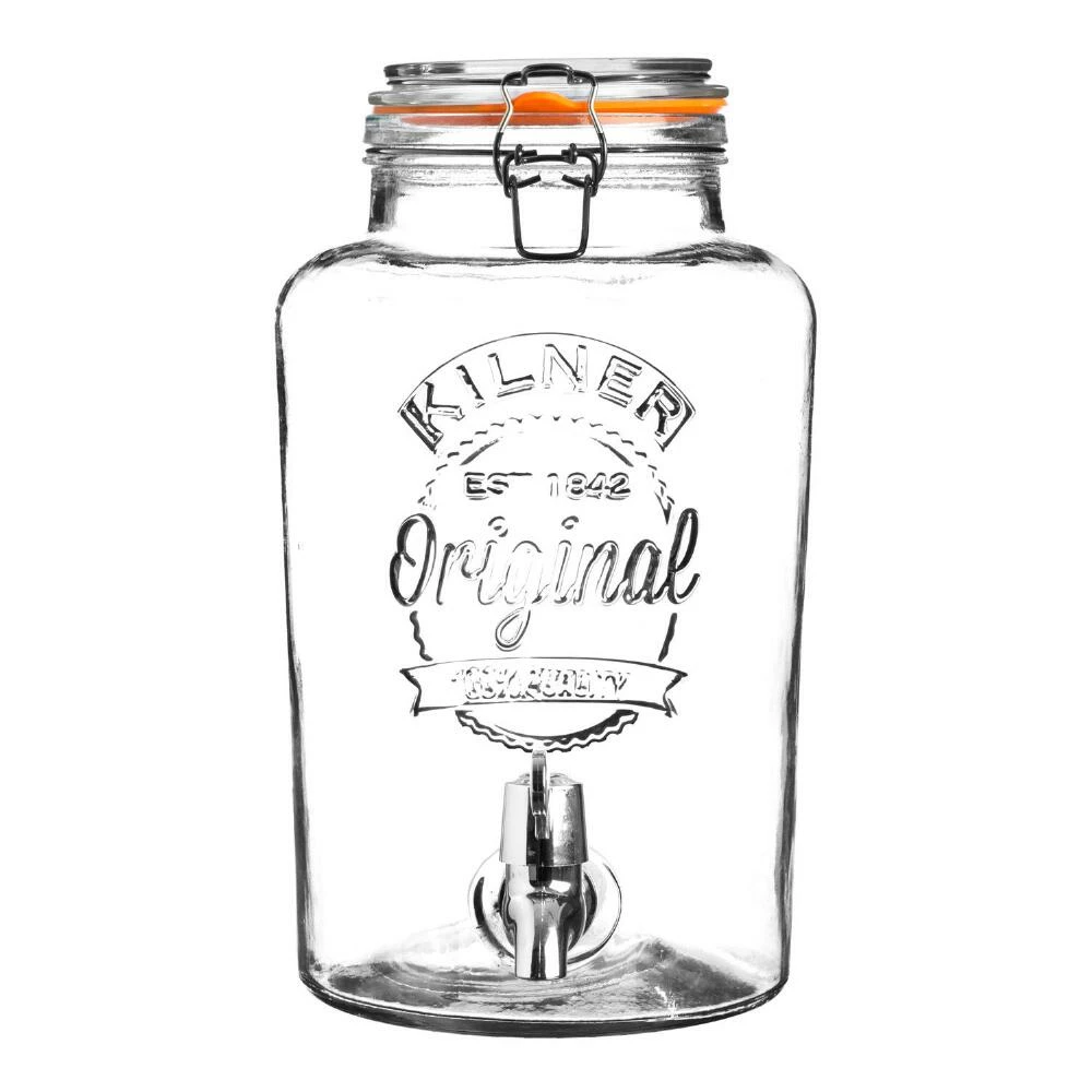 World Market Kilner 2 Gallon Glass Drink Dispenser with Clamp Lid 2 World Market Kilner 2 Gallon Glass Drink Dispenser with Clamp Lid