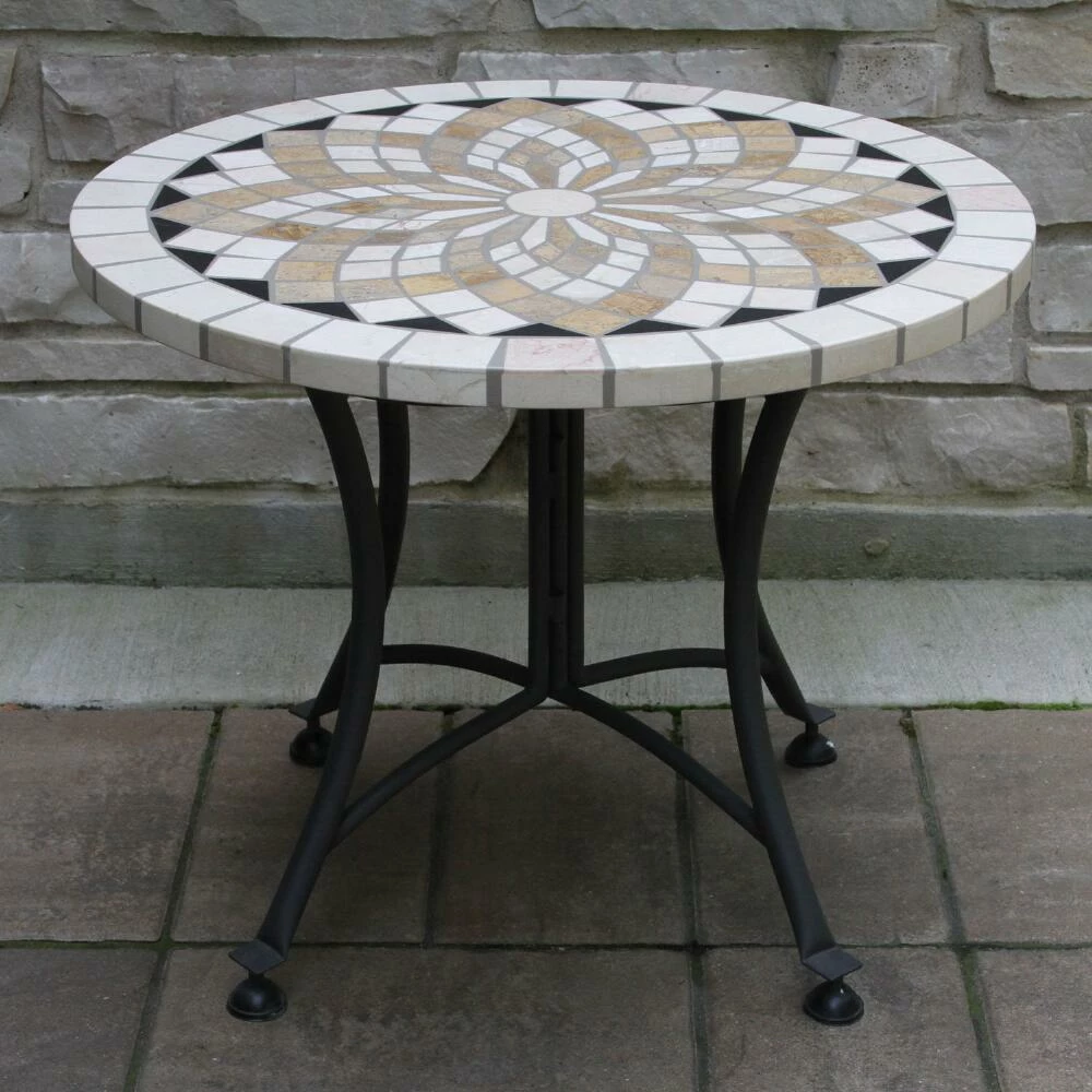 World Market Shiloh Wicker and Marble 3 Piece Outdoor Rocking Chair Set 5 World Market Shiloh Wicker and Marble 3 Piece Outdoor Rocking Chair Set - Image 4