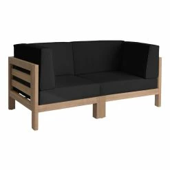 World Market Segovia Modular Outdoor Loveseat With Slipcovers