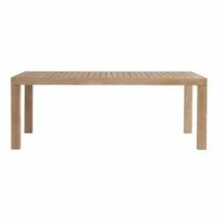 World Market Light Brown Eucalyptus Segovia Outdoor Dining Table -Outdoor Elegant Store unnamed file 358