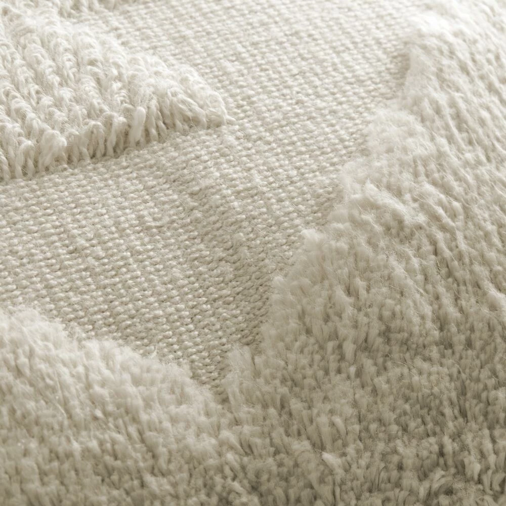 World Market Ivory Geometric Medallion Indoor Outdoor Throw Pillow 6 World Market Ivory Geometric Medallion Indoor Outdoor Throw Pillow - Image 4