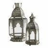 World Market Latika Antique Zinc Tabletop Candle Lantern -Outdoor Elegant Store unnamed file 385