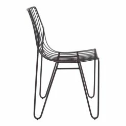 World Market Amara Black Metal Hairpin Outdoor Stacking Chair Set of 2 10 World Market Amara Black Metal Hairpin Outdoor Stacking Chair Set of 2 -Outdoor Elegant Store unnamed file 389